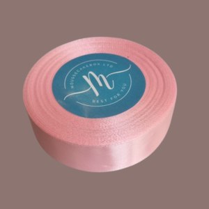 Pink Satin Ribbon 25mm