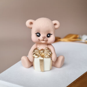 Edible Mini Teddy Bear Topper 081