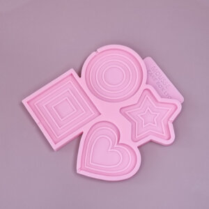 Shapes silicone mould, silicone mold, mould for chocolate, food grade silicone mould, Moussecakebox