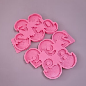 Dinosaur Egg Numbers Silicone Moulds - Moussecakebox