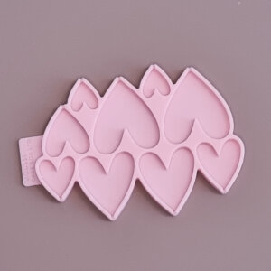 Heart mould, hearts silicone mold, mould for chocolate, food grade silicone mould, Moussecakebox