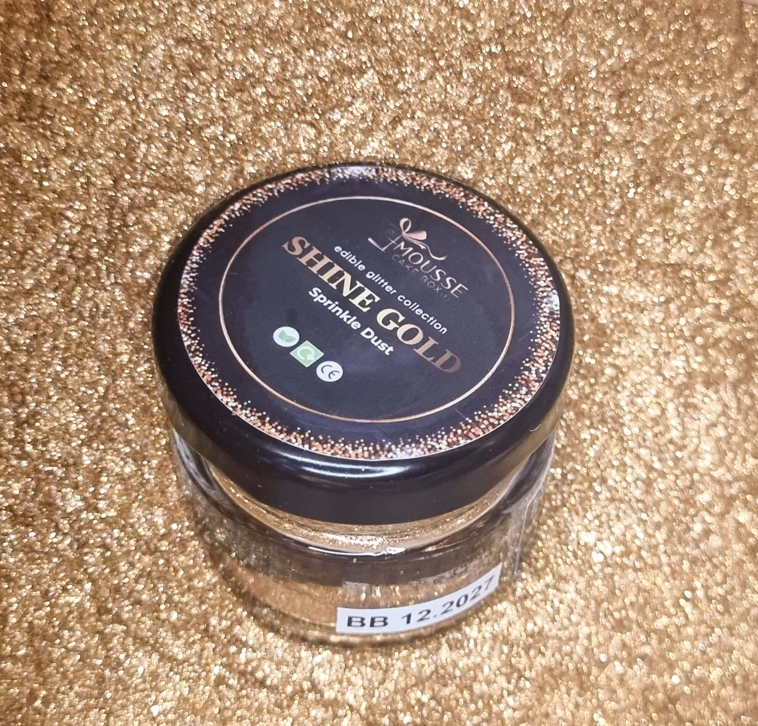 Edible Food Glitter for Macarons and cakes -Moussecakebox ltd