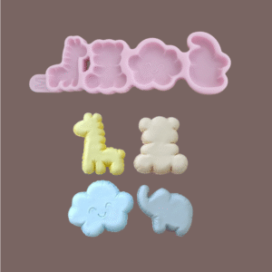 2d Animals Decoration Silicone Mould