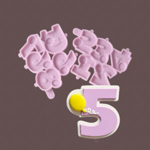Numbers Silicone Mould