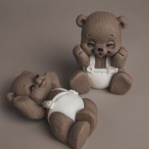 Silicone Mould Mini Teddy Bear 2
