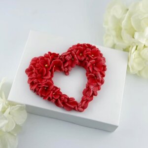 Flower Heart Cake Mould