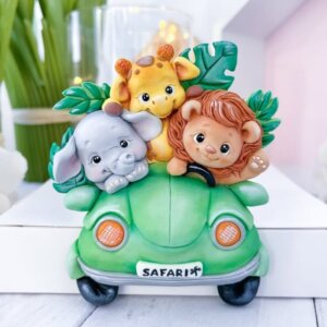 Jungle Car Silicone Mould