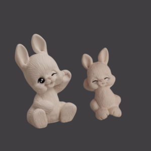Mini Bunnies Silicone Mould
