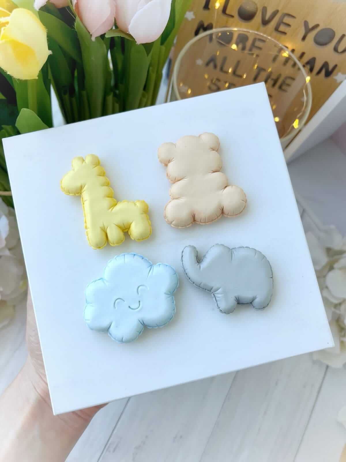 2d Animals Decoration Silicone Mould
