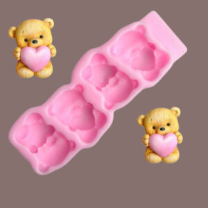 Candy Teddy Bear Silicone Mould -Moussecakebox ltd
