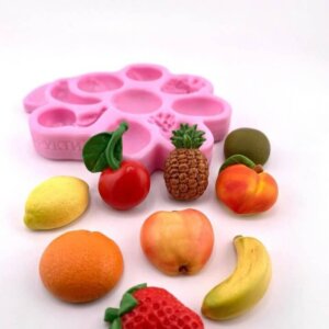Silicone Mould Mix of Fruits