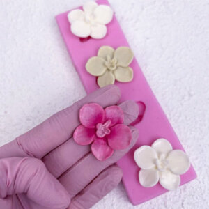 Silicone Mould Mini Orchids