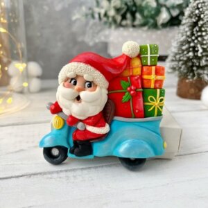 Crazy Santa Silicone Mould