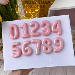 Numbers 5.5cm Silicone Mould