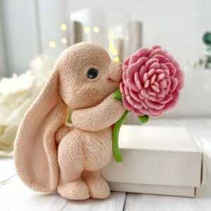 Silicone Mould Hop Bunny, Moussecakebox