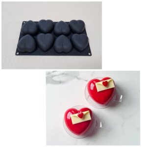 Silicone Desserts Heart Mould