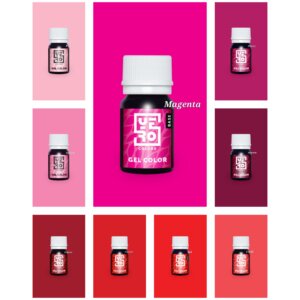 Gel Colours Red Collection