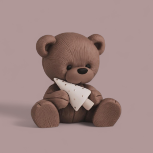 Teddy Bear Chubby silicone mould