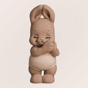 Silicone Mould Clapping Bunny