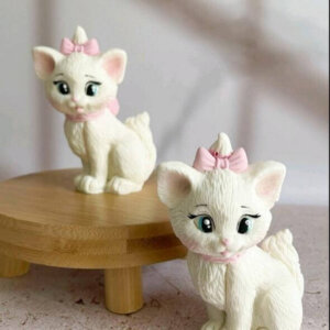 Cat Silicone Moulds - Moussecakebox
