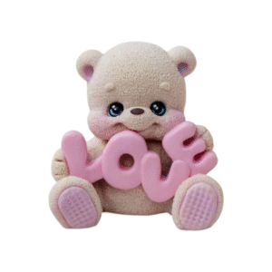 Silicone Mould Love Teddy Bear 23