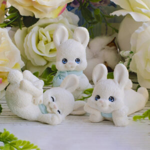 Set Bunny Silicone Mould