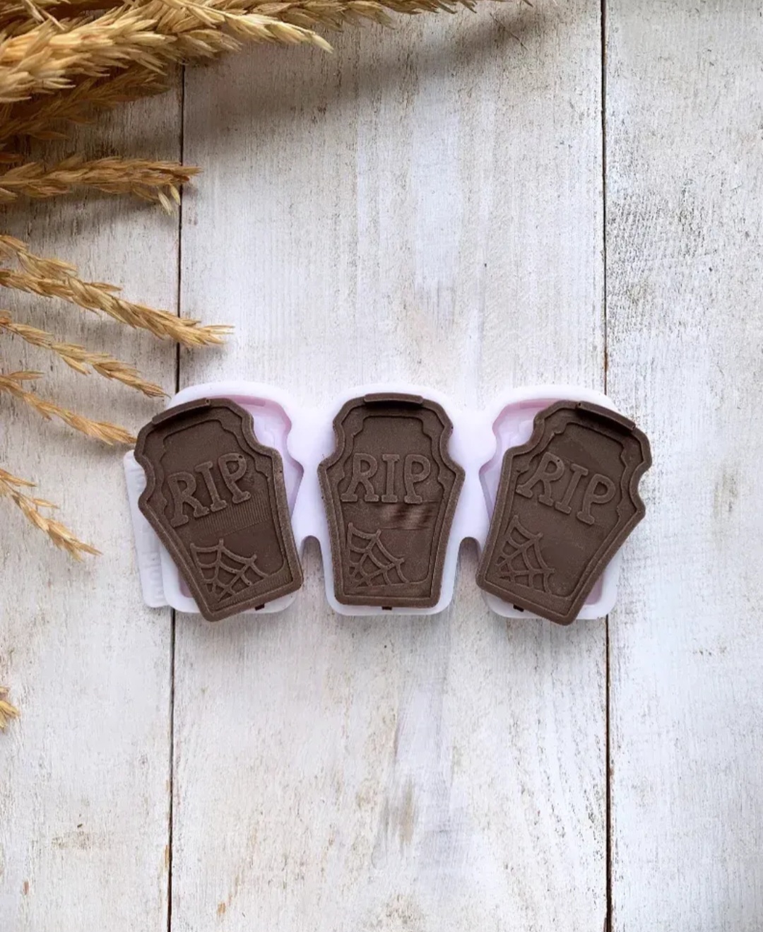 Halloween R.I.P. Silicone Moulds