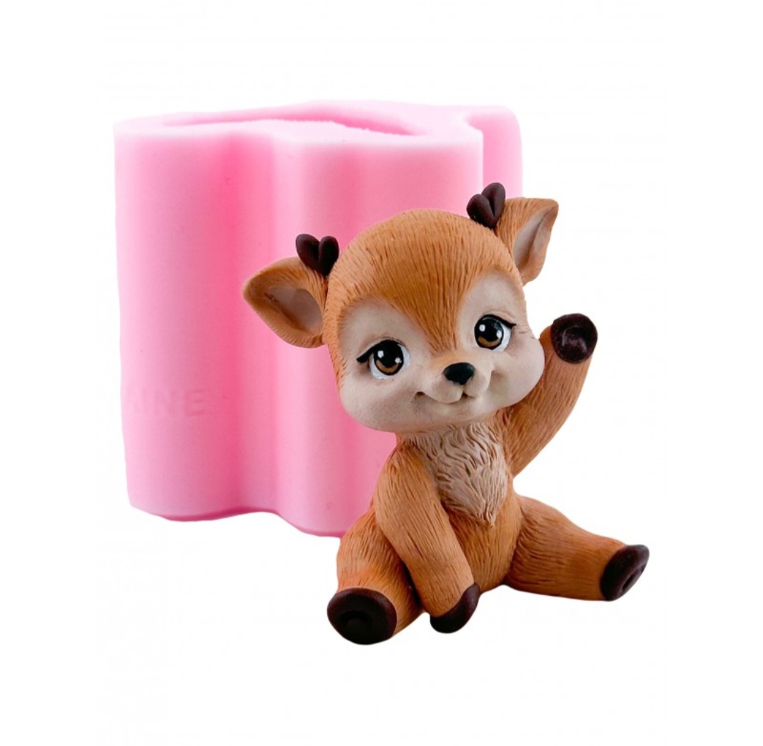 3d Baby Deer Silicone Mould