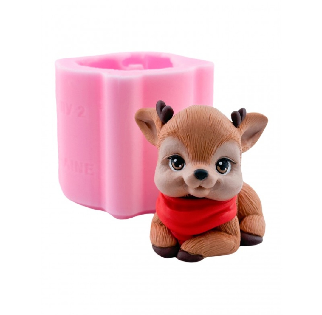 3d Baby Deer Silicone Mould