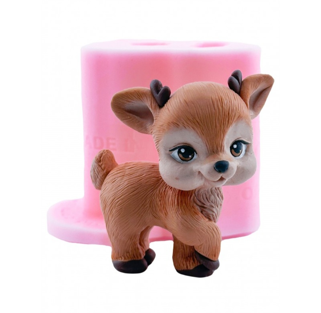 3d Baby Deer Silicone Mould
