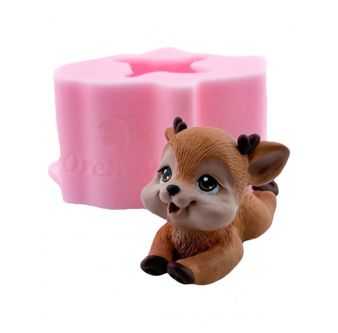 3d Baby Deer Silicone Mould