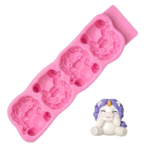 Candy Unicorn Silicone Mould - Moussecakebox ltd