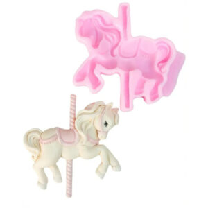 Medium Carousel Horse Silicone Mould