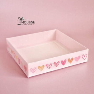 Hearts Cookies Box - Moussecakebox