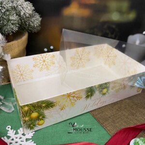 Christmas Pastry Box 20cm - Moussecakebox