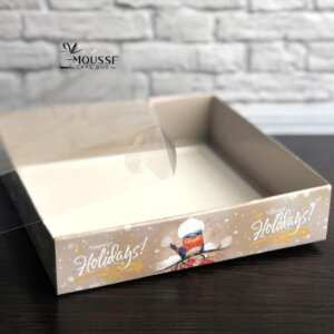 Christmas Pastry Box 20cm - Moussecakebox