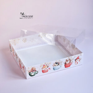 Christmas Pastry Box, Cookie box - Moussecakebox
