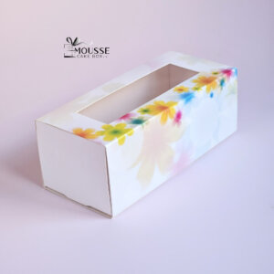 Spring, Macaron Flower Box, mini macaron box - Moussecakebox
