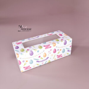 Happy Easter, Spring, Macaron Easter Box, mini macaron box - Moussecakebox