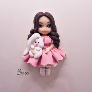 Silicone Mould Fashion Girl, Silicone Mould Girl, Silicone Moulds - Moussecakebox