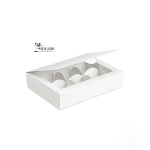 White Candy Box 6 cavities