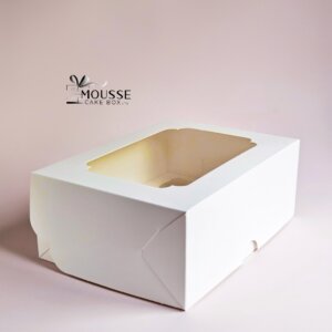 White Cupcake Box 6 Moussecakebox