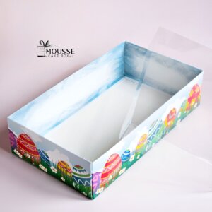 Easter Clear Pastry Box 250x140x60