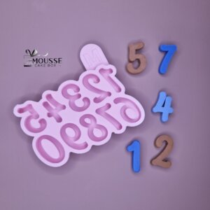 Silicone Moulds - Moussecakebox Silicone Mould Numbers for Bento Cakes