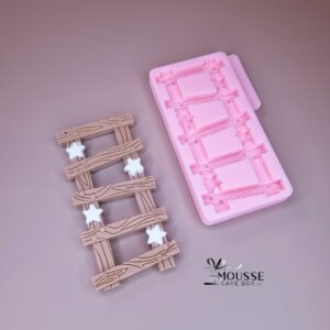 Silicone Mould Ladder with Stars 1