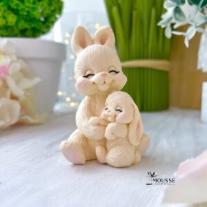 Silicone Mould Bunny Family