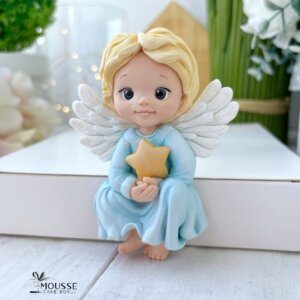 Silicone Mould Angel with a Star