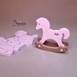 Silicone Mould Rocking Horse Moussecakebox ltd