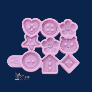 Buttons Silicone Mould