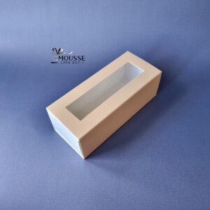 Peach Mini Macaron Box